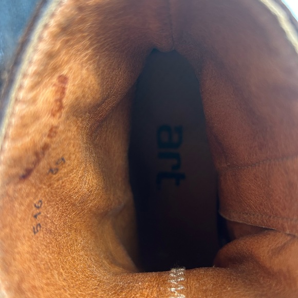 The Art Company Women Brown Leather Ankle Booties, Style 516 - Picture 5 of 14